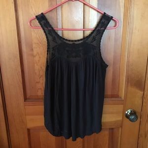 American Eagle soft and sexy Mesh top tank top
